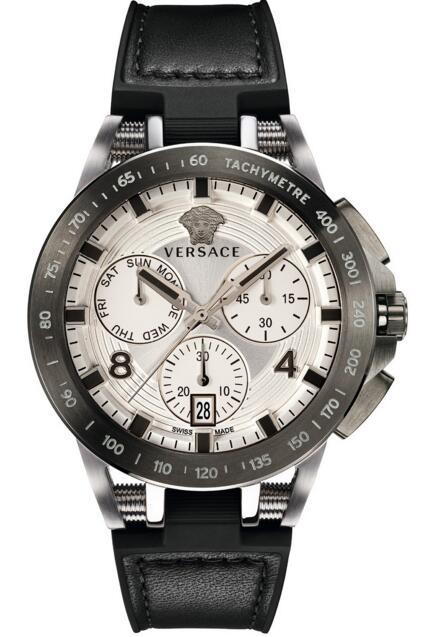 Review Versace Sport Tech VERB00118 Chronograph 45mm Replica watch - Click Image to Close